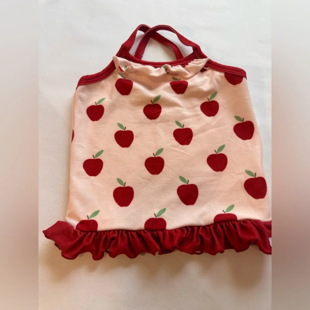2T SweetHoney Apple Pajama Top